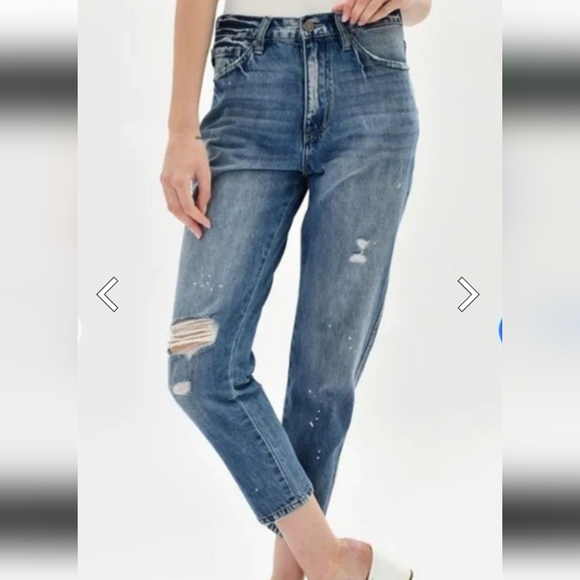 KanCan Denim - KanCan Lorelei Ultra High Rise Mom Jeans